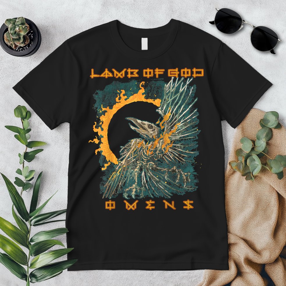 Lamb Of God – Omens Birdbox Premium T-Shirt