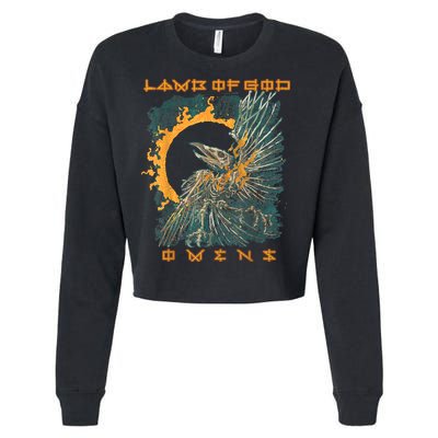 Lamb Of God – Omens Birdbox Cropped Pullover Crew