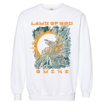 Lamb Of God – Omens Birdbox Garment-Dyed Sweatshirt