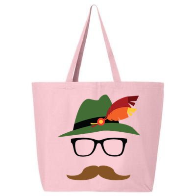 Lederhosen Oktoberfest German Face Glasses Halloween Costume 25L Jumbo Tote