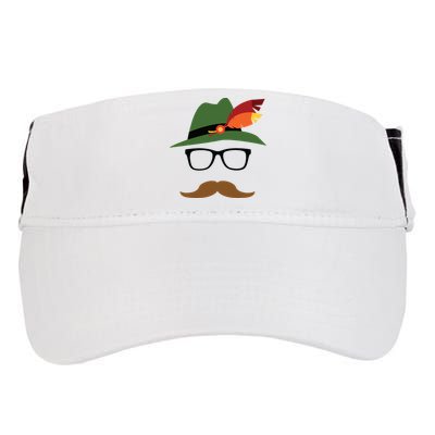 Lederhosen Oktoberfest German Face Glasses Halloween Costume Adult Drive Performance Visor