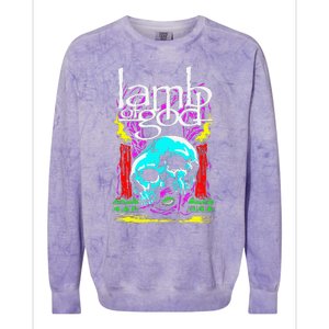 Lamb of God – Candle Skull Colorblast Crewneck Sweatshirt