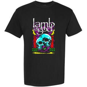 Lamb of God – Candle Skull Garment-Dyed Heavyweight T-Shirt