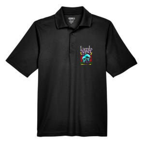 Lamb of God – Candle Skull Men's Origin Performance Pique Polo