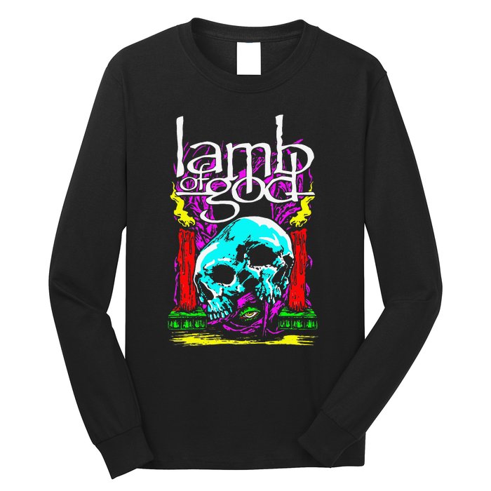 Lamb of God – Candle Skull Long Sleeve Shirt