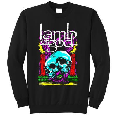 Lamb of God – Candle Skull Sweatshirt