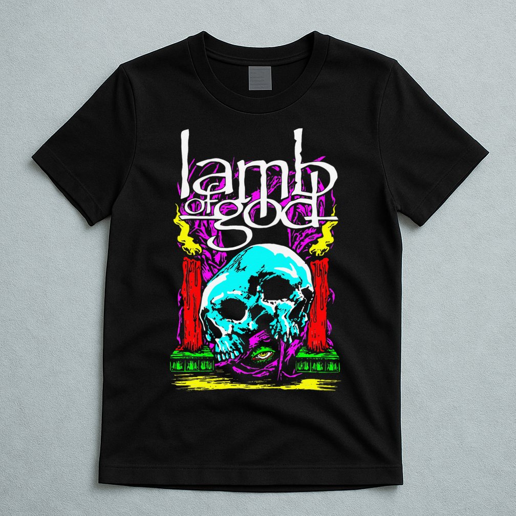 Lamb of God – Candle Skull T-Shirt