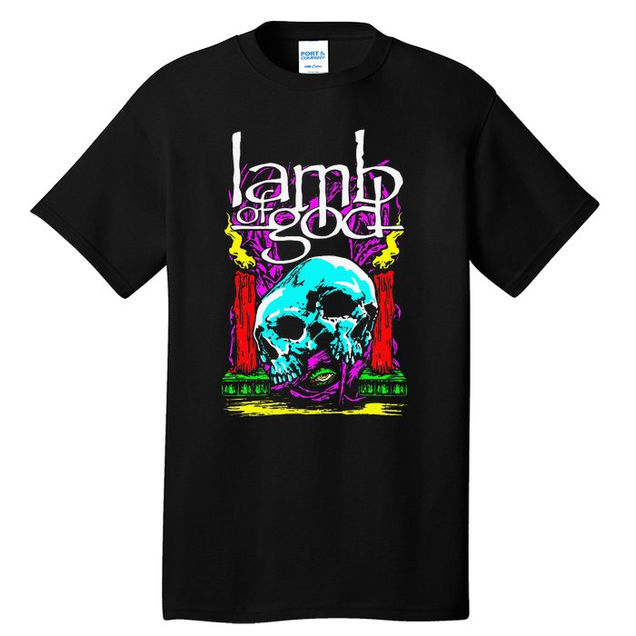 Lamb of God – Candle Skull Tall T-Shirt