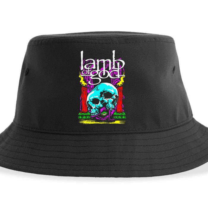 Lamb of God – Candle Skull Sustainable Bucket Hat