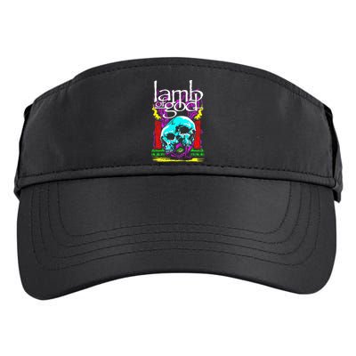 Lamb of God – Candle Skull Adult Drive Performance Visor