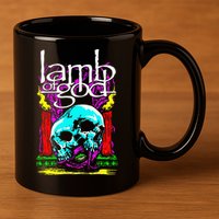 Lamb of God – Candle Skull 11oz C Handle Ceramic Mug