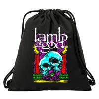 Lamb of God – Candle Skull Drawstring Bag