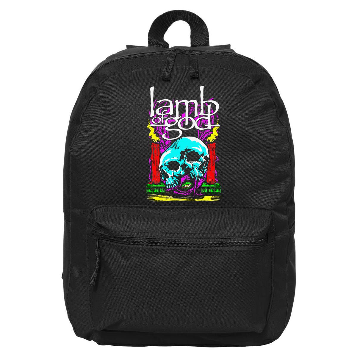 Lamb of God – Candle Skull 16 in Basic Backpack