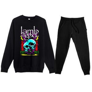 Lamb of God – Candle Skull Premium Crewneck Sweatsuit Set