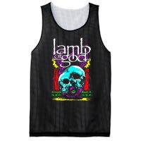 Lamb of God – Candle Skull Mesh Reversible Basketball Jersey Tank