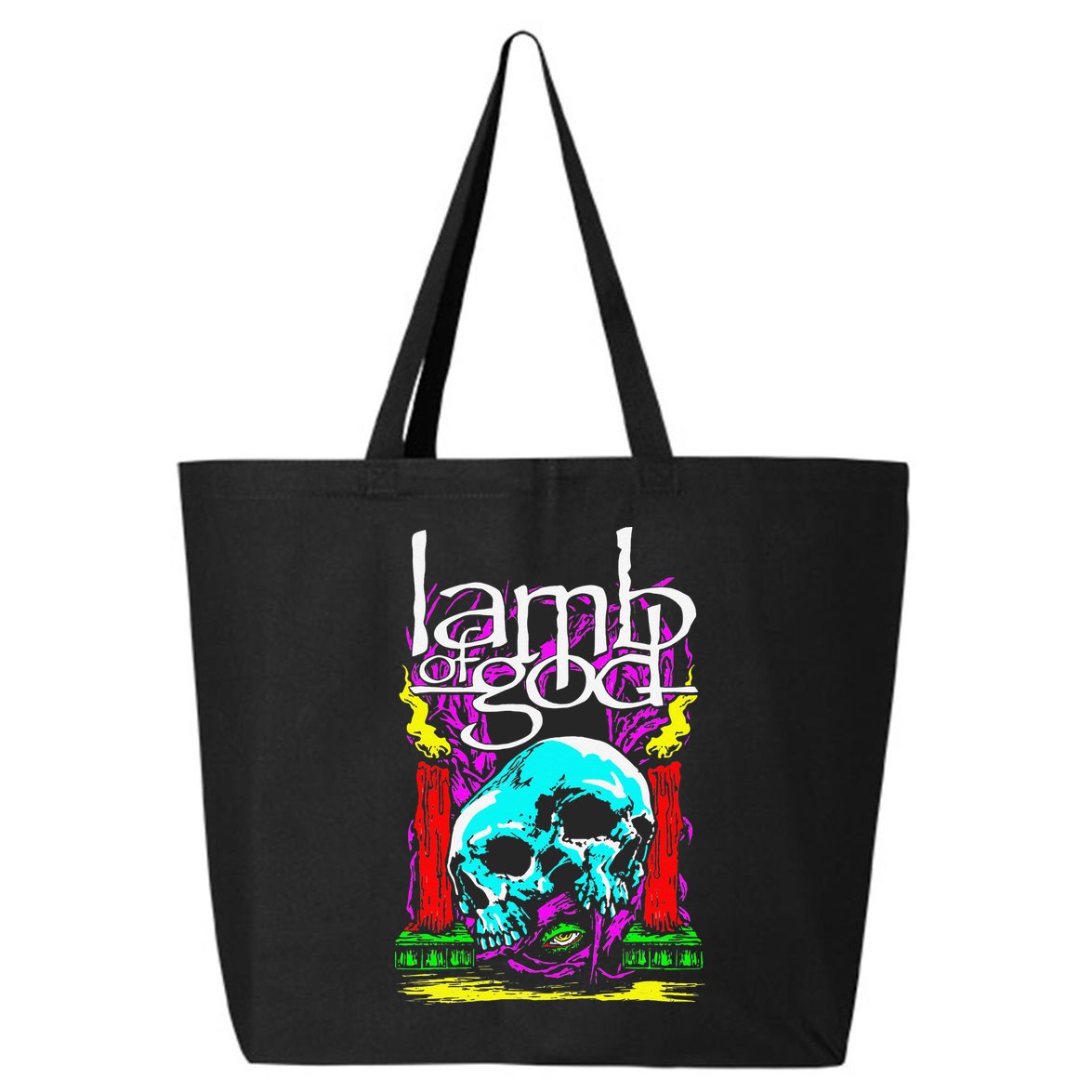 Lamb of God – Candle Skull 25L Jumbo Tote