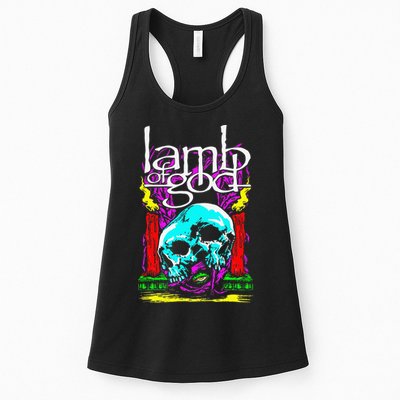 Lamb of God – Candle Skull Womens Tank Top