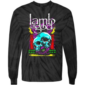 Lamb of God – Candle Skull Tie-Dye Long Sleeve Shirt