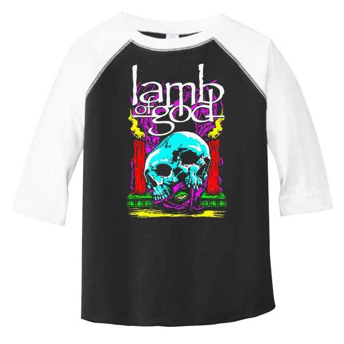 Lamb of God – Candle Skull Toddler Fine Jersey T-Shirt