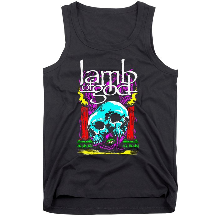 Lamb of God – Candle Skull Tank Top