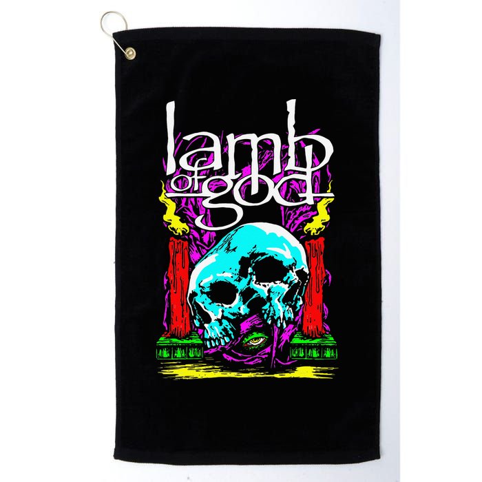 Lamb of God – Candle Skull Golf Towel