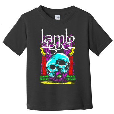 Lamb of God – Candle Skull Toddler T-Shirt