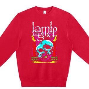 Lamb of God – Candle Skull Premium Crewneck Sweatshirt