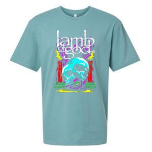 Lamb of God – Candle Skull Sueded Cloud Jersey T-Shirt