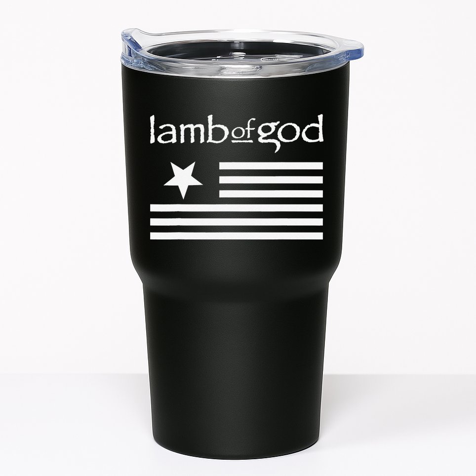 Lamb of God – Flag Tumbler