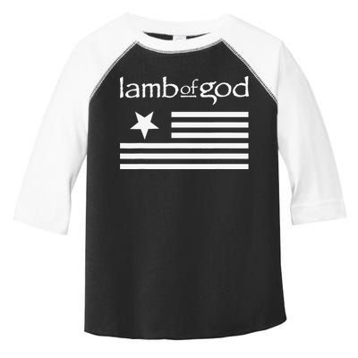 Lamb of God – Flag Toddler Fine Jersey T-Shirt