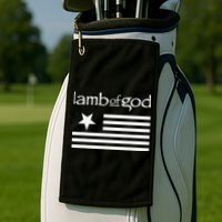 Lamb of God – Flag Golf Towel