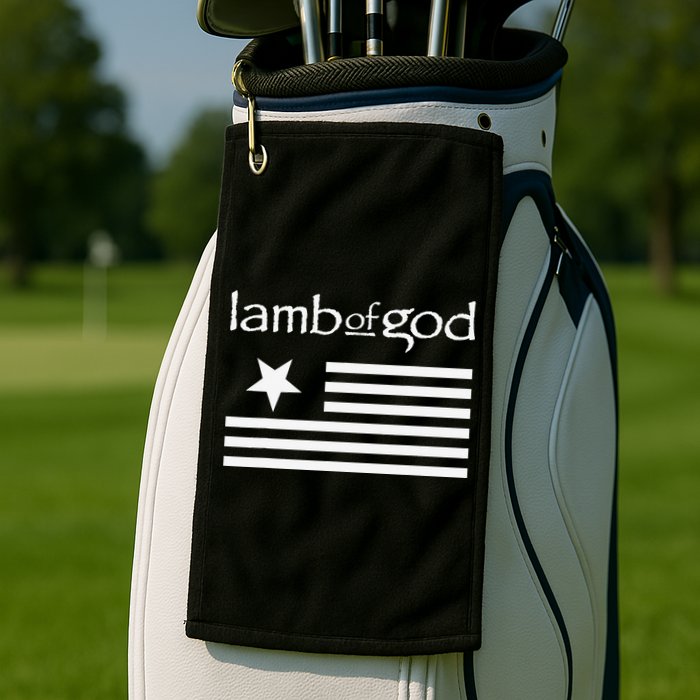 Lamb of God – Flag Golf Towel