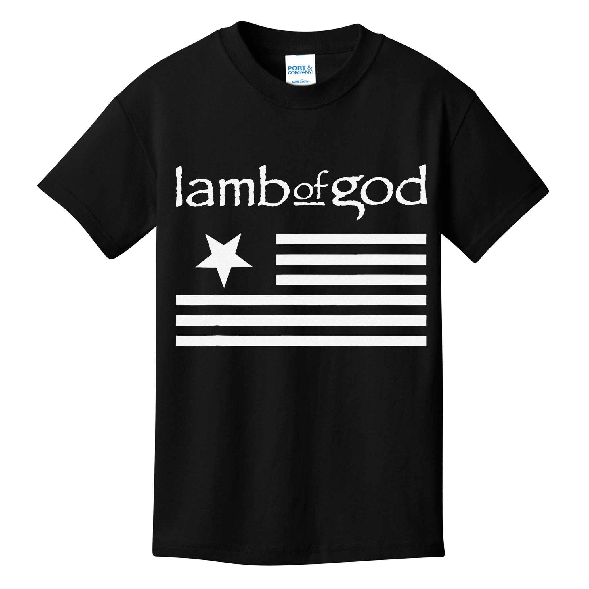Lamb of God – Flag Kids T-Shirt
