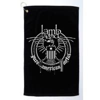Lamb of God – Skeleton Eagle Golf Towel