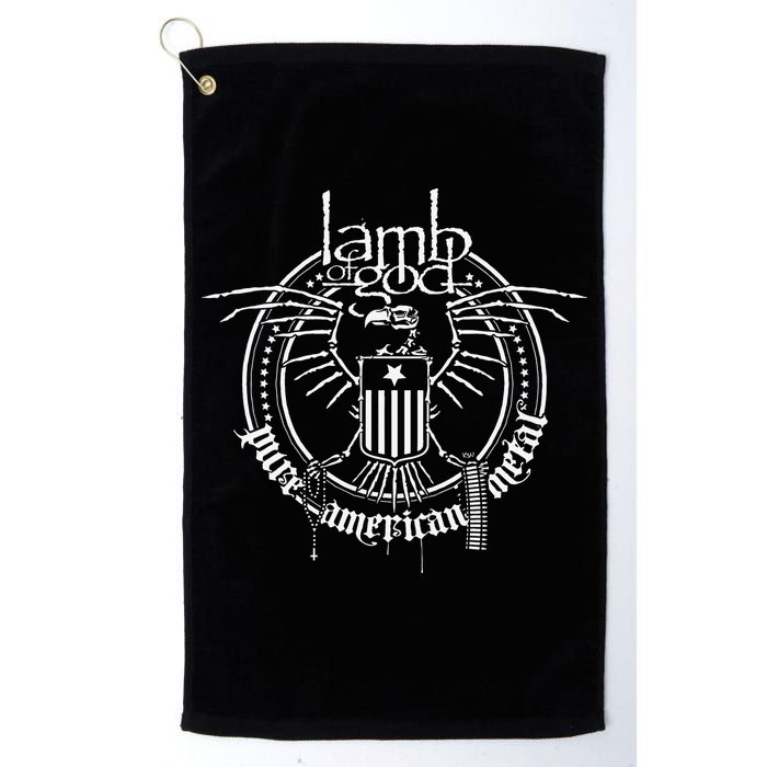 Lamb of God – Skeleton Eagle Golf Towel