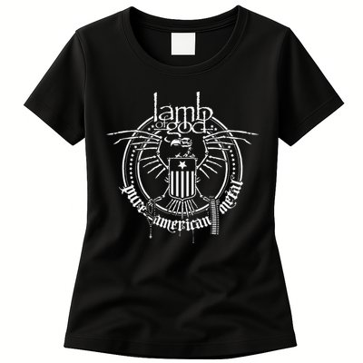 Lamb of God – Skeleton Eagle Womens T-Shirt