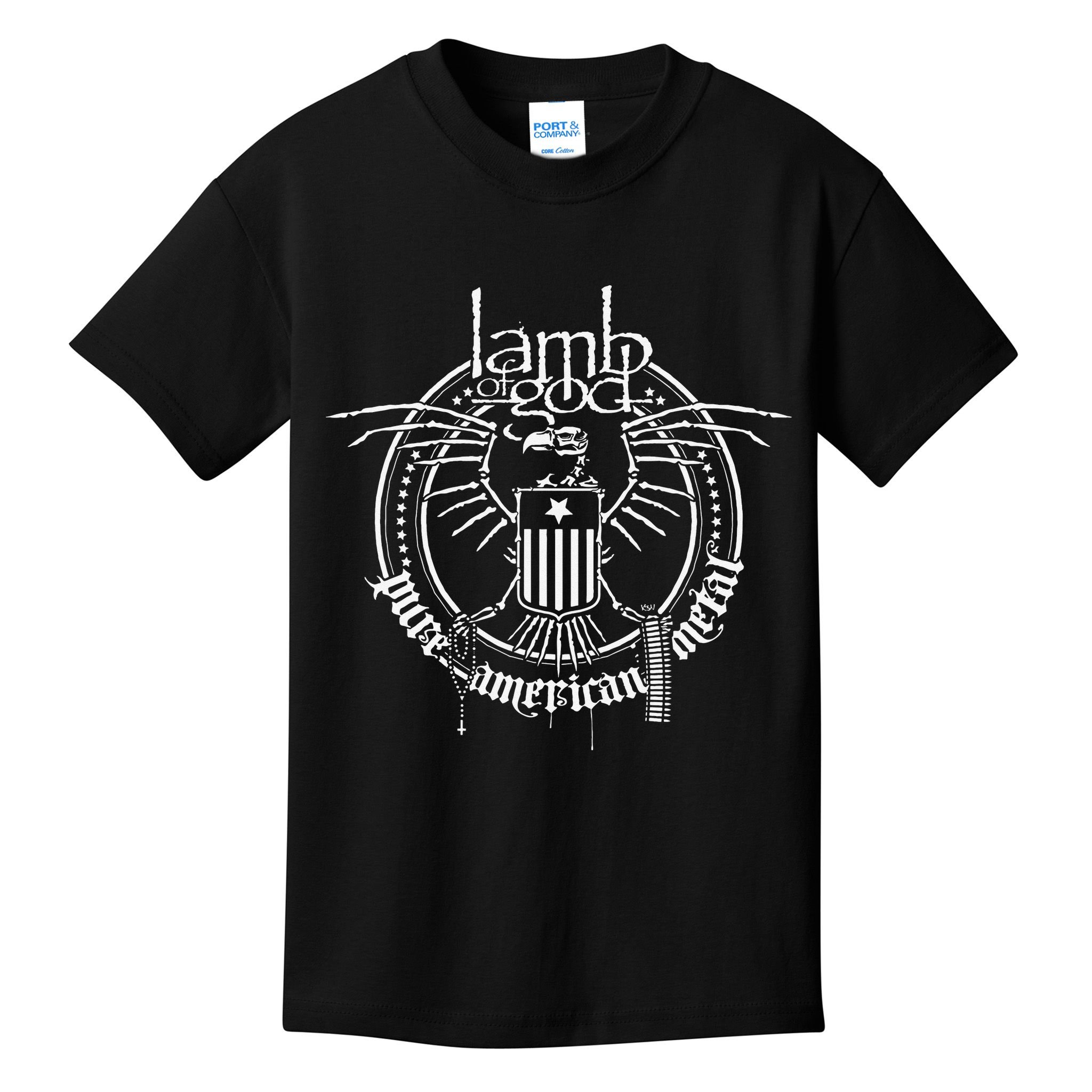 Lamb of God – Skeleton Eagle Kids T-Shirt