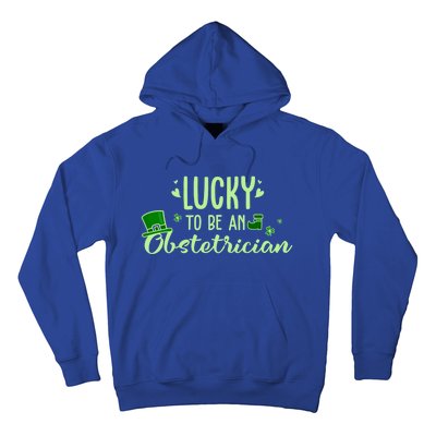 Lucky Obstetrician Gift Funny Obstetrician St Patrick Outfit Gift Hoodie