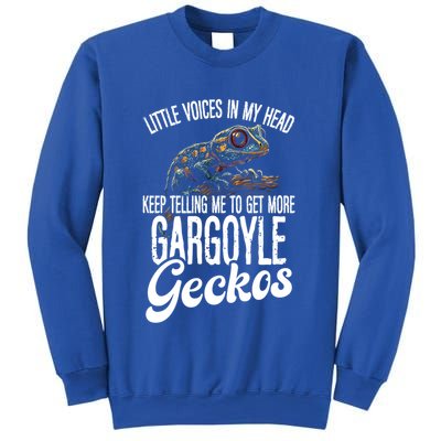 Lizard Owner Gargoyle Geckos Reptile Keeper Gargoyle Gecko Gift Sweatshirt