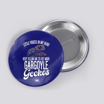 Lizard Owner Gargoyle Geckos Reptile Keeper Gargoyle Gecko Gift Button