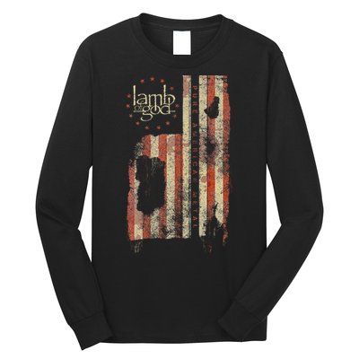 Lamb of God – Pure American Metal Flag Long Sleeve Shirt
