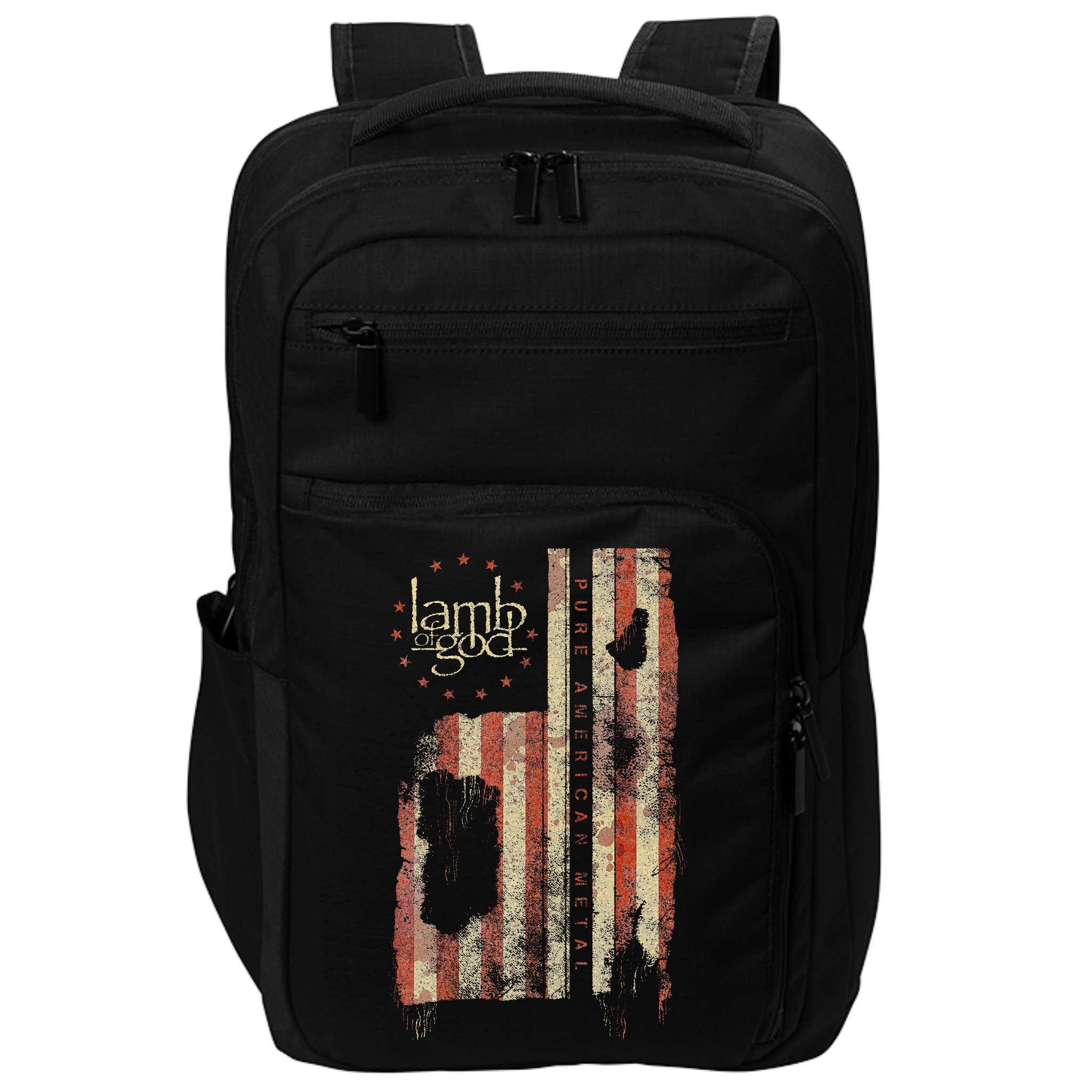 Lamb of God – Pure American Metal Flag Impact Tech Backpack