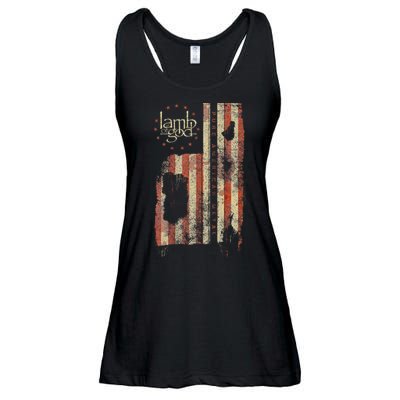 Lamb of God – Pure American Metal Flag Ladies Essential Flowy Tank