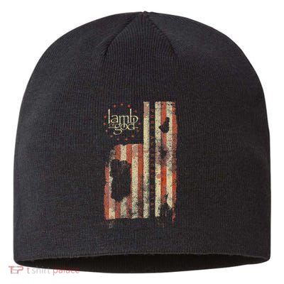 Lamb of God – Pure American Metal Flag Sustainable Beanie