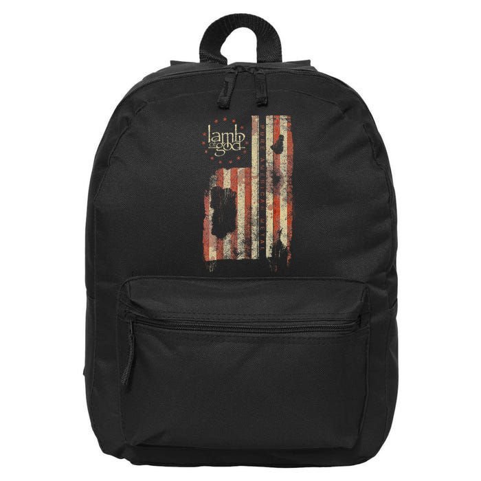 Lamb of God – Pure American Metal Flag 16 in Basic Backpack