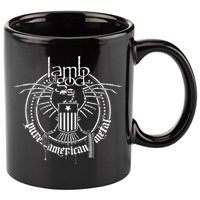 L.A.M.B Of God Skeleton Eagle 11oz C Handle Ceramic Mug