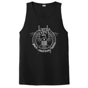 L.A.M.B Of God Skeleton Eagle PosiCharge Competitor Tank