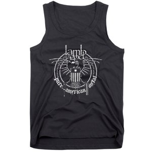 L.A.M.B Of God Skeleton Eagle Tank Top