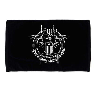 L.A.M.B Of God Skeleton Eagle Microfiber Hand Towel