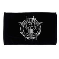 L.A.M.B Of God Skeleton Eagle Microfiber Hand Towel